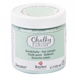 Vopsea Rayher Chalky Finish, 118 ml, jade Vopsea Rayher Chalky Finish, 118 ml, jade