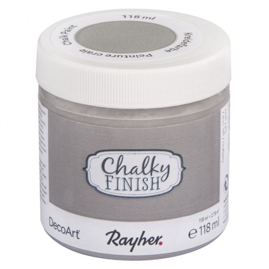 Vopsea Chalky Finish, 118 ml, light grey
