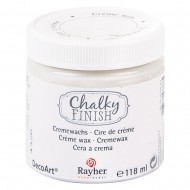 Ceara crema Rayher, Chalky Finish, incolora, ofera protectie for interior