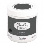 Chalky Finish clear varnish mat, box 236ml