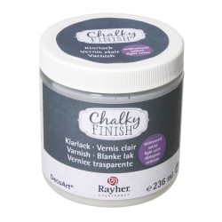 Clear varnish, satin finish, box 236ml Clear varnish, satin finish, box 236ml