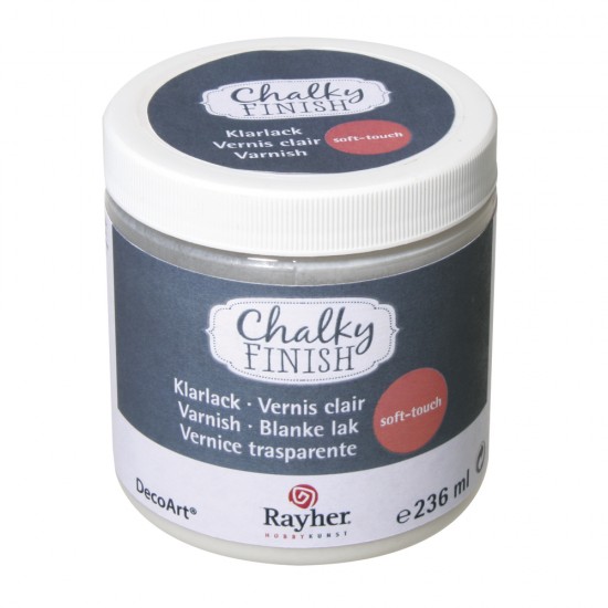 Chalky Finish clear varnish soft-touch, box 236ml