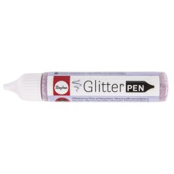 Sclipici Effect-Pen, classical rosu, bottle 28ml
