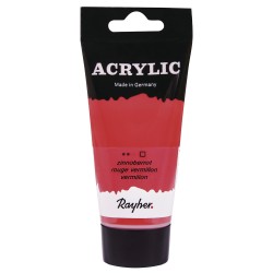 Vopsea acrilica Rayher, 75 ml, cinnabar red Vopsea acrilica Rayher, 75 ml, cinnabar red