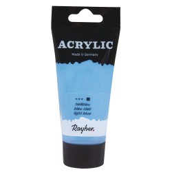 Vopsea acrilica Rayher, 75 ml, light blue Vopsea acrilica Rayher, 75 ml, light blue