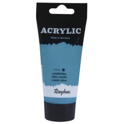 Vopsea acrilica Rayher, 75 ml, coelin blue Vopsea acrilica Rayher, 75 ml, coelin blue