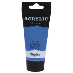 Vopsea acrilica Rayher, 75 ml, Phthalo blue Vopsea acrilica Rayher, 75 ml, Phthalo blue