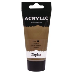 Vopsea acrilica Rayher, 75 ml, umber