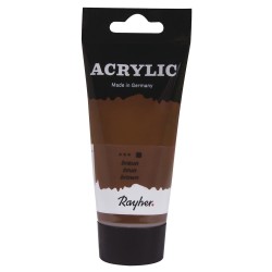 Vopsea acrilica Rayher, 75ml brown 552 