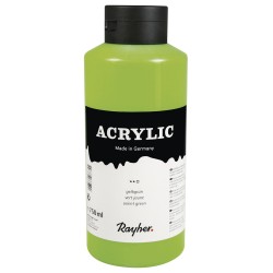Vopsea acrilica Rayher, 750 ml, yellow green