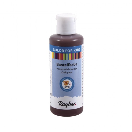 Kids Craft Colour, brown earth, bottle 80ml
