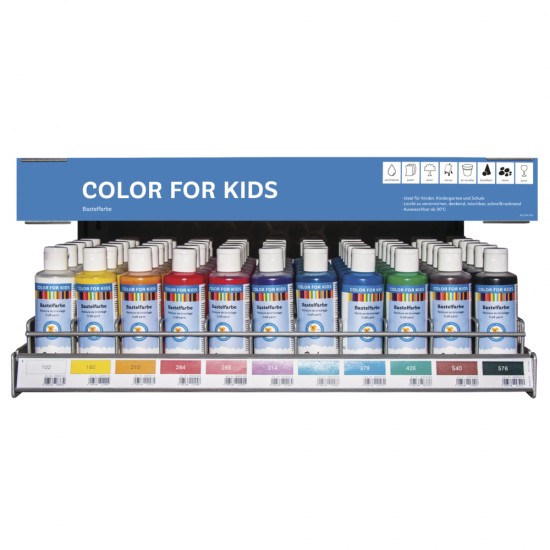 Range of kids craft colour, 1 pack + 1 VE set kids craft colours