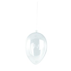 Ou plastic Rayher, cristal, 2 parti, 14 cm 