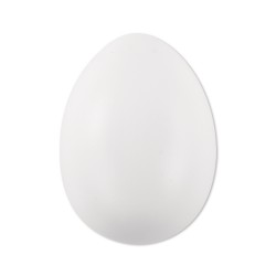 Oua Ryher din plastic, diametru 4,5 cm, culoare alb