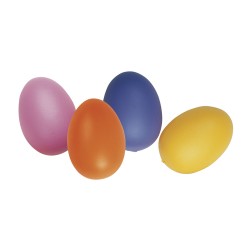 Oua Rayher din plastic, dimensiune 6 cm, culoare mov