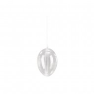 Ou plastic Rayher, cristal, 2 parti, 10 cm