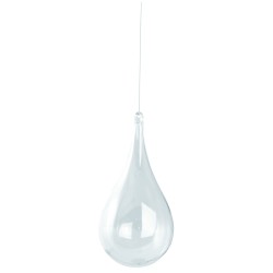 Picatura plastic Rayher, cristal, 2 parti, 11 cm