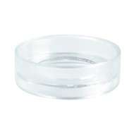 Suport bila plastic, cristal, diam.6 cm