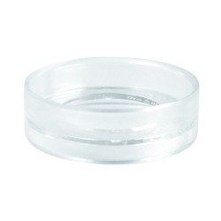 Suport bila plastic, cristal, diam.6 cm Suport bila plastic, cristal, diam.6 cm
