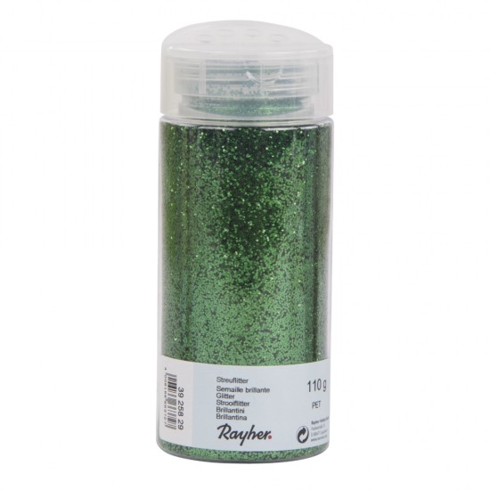 Sclipici Rayher, 110 g, verde