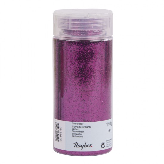 Sclipici Rayher, 110 g, roz