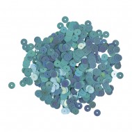 Paiete, 6 mm, fine, blue-iris, tab-bag 1000 pcs.