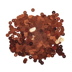 Paiete fine, 6mm o, copper, tab-box 4000 pcs Paiete fine, 6mm o, copper, tab-box 4000 pcs