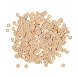 Paiete fine, 6mm o, skin coloured, tab-box 4000 pcs Paiete fine, 6mm o, skin coloured, tab-box 4000 pcs