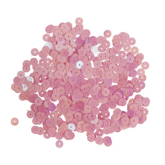 Paiete fine, 6mm o, rose-iris, tab-box 4000 pcs