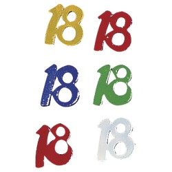 Paiete, Jubilee   18  , mixed, 5 assorted colours, tab-bag