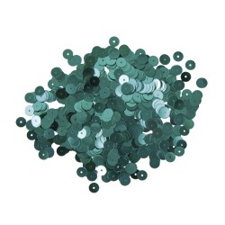 Paiete, 6 mm, flat, jade, box 6g, washable