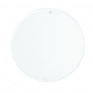 Disc plastic Rayher, cristal, diam.100 mm