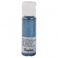 Sclipici Rayher, 20 ml, albastru azur