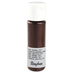 Sclipici Rayher, 20 ml, cafea