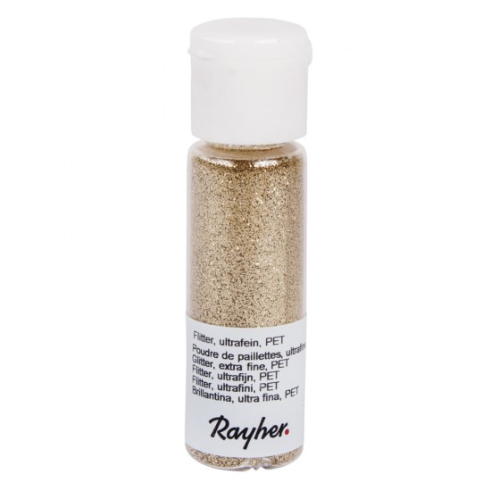 Sclipici Rayher, 20 ml, auriu