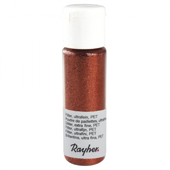 Sclipici Rayher, 20 ml, cupru stralucitor