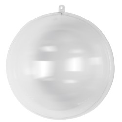 Glob plastic cristal, Rayher,D20 cm, 2 parti Glob plastic cristal, Rayher,D20 cm, 2 parti