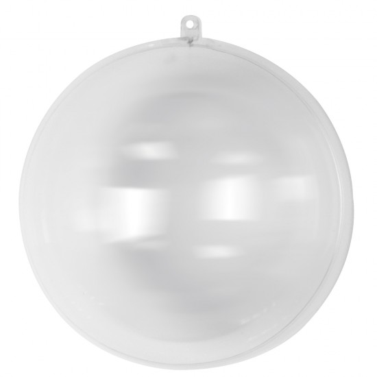 Glob plastic cristal, Rayher,D20 cm, 2 parti