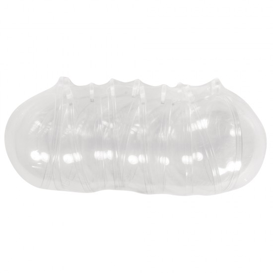 Glob plastic cristal ,Rayher, D5cm, 2 parti,  6 buc/set