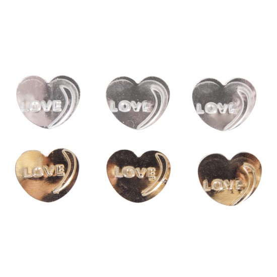 Sequin small items Heart love , 1.9cm A?