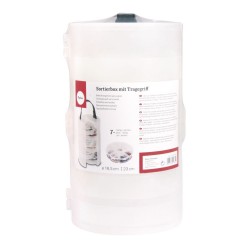 Cutie depozitare Rayher, rotunda, 6 compartimente