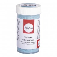 Pulbere vascoza cu efect catifea, albastru , cu aplicator, cutie 8g