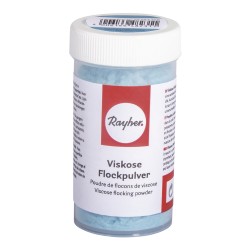 Pulbere vascoza cu efect catifea, albastru , cu aplicator, cutie 8g