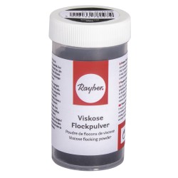 Pulbere vascoza cu efect catifea, negru, cu aplicator, cutie 8g