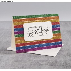 Sclipici ECO , Rayher, 6 culori,  2 g / culoare