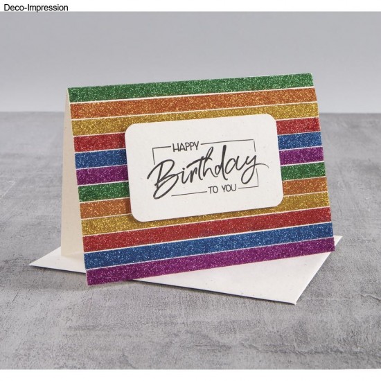 Sclipici ECO , Rayher, 6 culori,  2 g / culoare