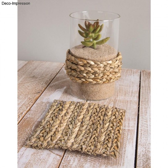 Funie stuf, rasucita,10mm ø 10m, Rayher,  naturala