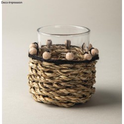 Funie din iarba de mare, rasucita, 4mm ø 10m, naturala, Rayher