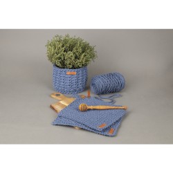 Snur impletit, white, 4 mm, 250 g