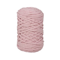 Snur impletit, powder pink, 4 mm, 250 g